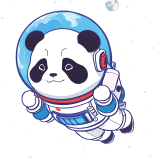 Panda-Azulado